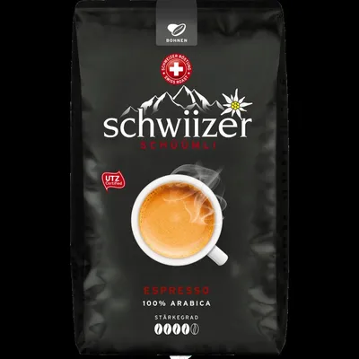 Image de Espresso suisse Schüümli | grain entier | 1000g