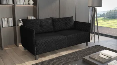 Obrázok produktu pre Trojmiestna pohovka MAELLA - čierna