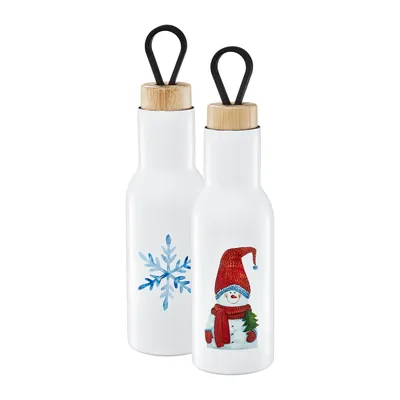 Produktbild von Butelka termiczna Bałwanek Ambition Forest 400ml