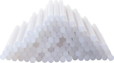 Produktbild von EINFEBEN 110 Stück Transparent  Heissklebestifte Klebesticks Heißklebestifte, 2KG Standard Hei?klebepatronen¡­