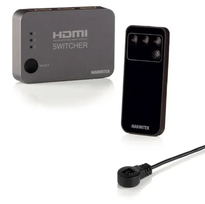Zdjęcie produktu dla Marmitek 25008247, HDMI, Szary, 480p, 576p, 720p, 1080i, 1080p, 2160p, 10,2 Gbit/s, 300 MHz, 2.0 kan.