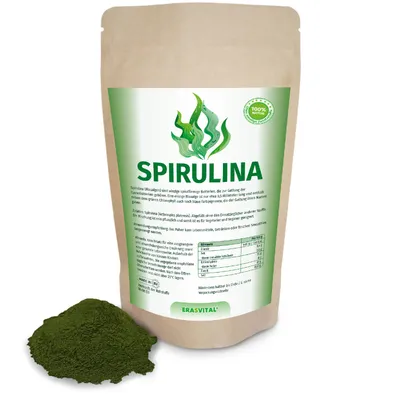 Produktbild von Spirulina, 500 g Pulver