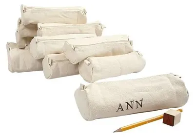 Immagine prodotto di Astuccio rotondo in cotone artigianale