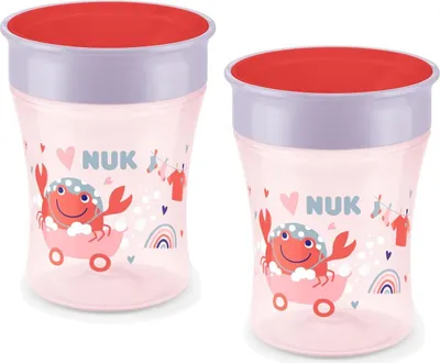 Produktbild von NUK Magic Cup für Zwillinge (rot)