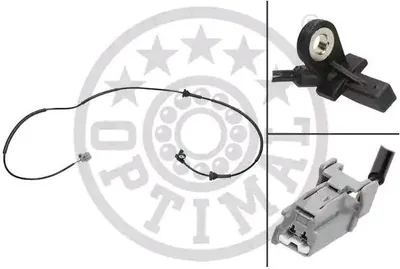 Produktbild von OPTIMAL ABS Sensor Raddrehzahl Hinten Links für VOLVO XC90 I (275) 06-S582