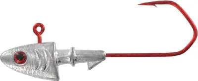 Produktbild von Jenzi Spezial Jig-Köpfe Silber Rot 5/0 15g