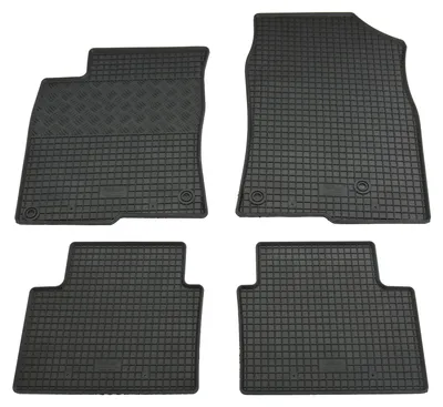Gummifußmatten Set 4-teilig für Honda Civic X (3/2017-), schwarz