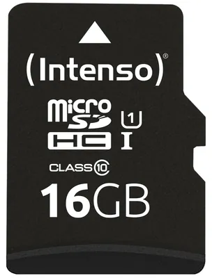 Image de Intenso 16GB microSDHC 16 Go UHS-I Classe 10