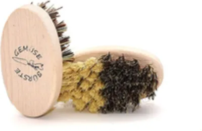 Obrázek produktu pro Štětec na zeleninu, dřevo, 9 x 5 x 4 cm