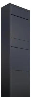 Produktbild von Briefkastenanlage Big Box for Two in Schwarz