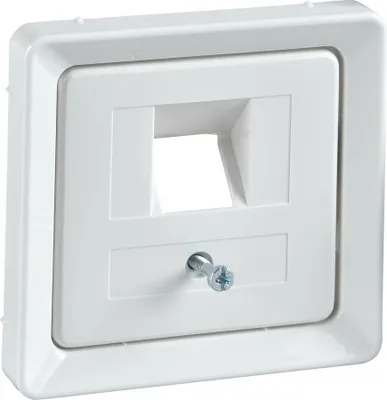 Produktbild von Elso Zentralplatte rw UAE 1xRJ45,Rutenbeck 206404