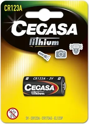 Produktbild von Cegasa CR123A-Batterien