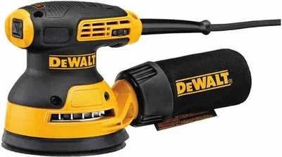 Zdjęcie produktu dla DeWALT DWE6423-QS, Szlifierka orbitalna, Czarny, Żółty, 8000 OPM, 12000 OPM, 2,6 mm, Prąd przemienny