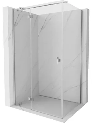 Obrázek produktu pro Mexen Mist-H T sprchový kout s otevíracími dveřmi levý 90 x 95 cm, transparentní, chrom - 8A5T-090-095-01-00-L