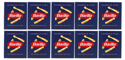 Produktbild von Casarecce-Nudeln Nr. 87, 500 g – Barilla – 10er-Pack