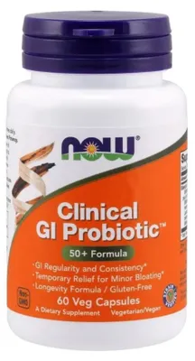 Productafbeelding van NOW Foodsgi probiotica, 60 capsules 1903XXA