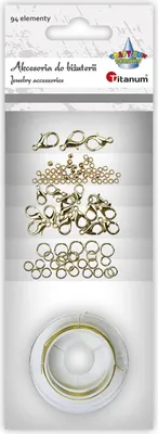 Image de Accessoires pour bijoux en or 94 pièces blister Titanum