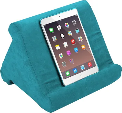 Produktbild von Orange Esel – Tablet-Kissen – Blau
