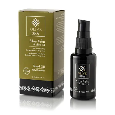 Produktbild von Aloe Bartöl mit Aloe Vera für Bartpflege 30 ml