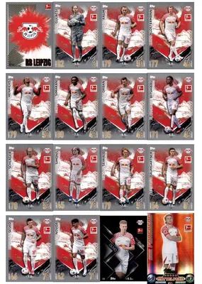 Produktbild von Topps Match Attax Bundesliga - 2023/24 - Mannschaftspaket - RB LEIPZIG