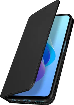 Image de Avizar, Etui Oppo A96 Magnétique Pliable Avec Fonction Stand, Noir