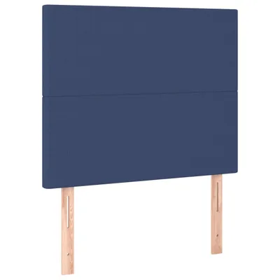 Immagine prodotto di vidaXL Testiere 2 pezzi Tessuto blu 90x5x78/88 cm