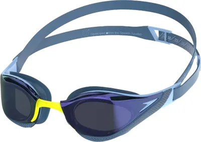 Produktbild von Speedo - "Fastskin Pure Focus Mirror" Schwimmbrille für Herren/Damen Unisex CS2611 (Einheitsgröße) (Blau)