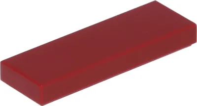 Produktbild von Lego® 1x3 Fliesen 63864 - 1 Stück Dunkelrot