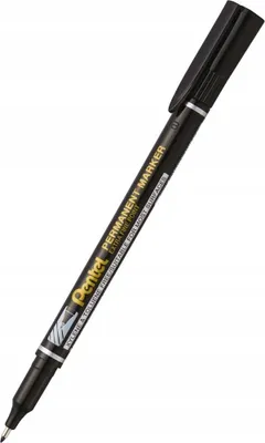 Obrázek produktu pro Pentel NF450 permanentní popisovač tenký 0,6 mm černý