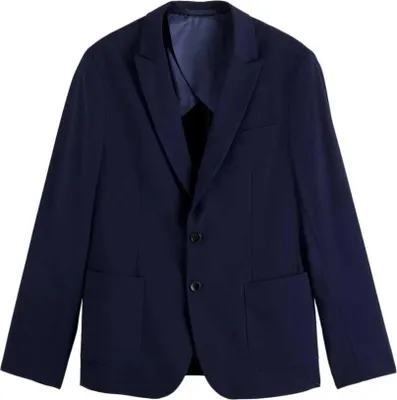 Produktbild von Scotch & Soda Core Unconstructed Peak Lapel Blazer Blau XL Herren Blau XL