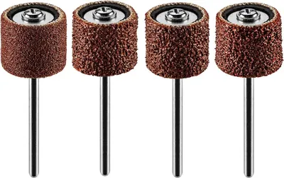 Immagine prodotto di Set di nastri abrasivi GRAPHITE 6,3 mm/12,7 mm, K60/K80/K120/K240, ossido di alluminio - set da 100 pezzi