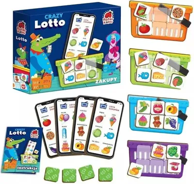 Immagine prodotto di Gioco Educativo "Lotto Pazzo" Rk1150-01