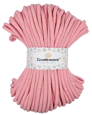 Produktbild von Baumwollkordel 9mm 50m, viele Farben, Makramee Garn, Baumwollgarn, geflochtene Baumwollkordel 9mm mit Kern, Makramee Kordel, Häkelkordel, Kordel 9mm,