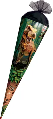 Produktbild von ROTH Schultüte "T-Rex Welt" eckig 850 mm