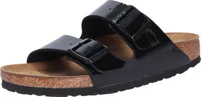 Produktbild von Birkenstock Klassische Pantoletten Arizona Damen 323534313434 Schwarz 38 EU