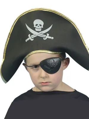 Produktbild von Piratenkapitäns Hut für Kinder