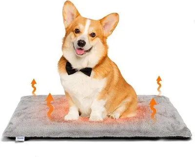 Produktbild von Selbstwärmende Matte für Hunde und Katzen, dick, weich, 76x48x4cm, waschbar