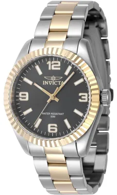 Obrázek produktu pro Invicta Specialty 47468 Dámské Hodinky - Quartz Hnutí - Nerezová Ocel s Černým Ciferníkem - 36 mm