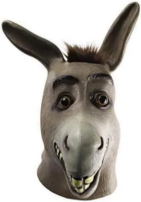 Obrázok produktu pre molezu osol latexová maska cosplay zvierací kostým hlavy pre dospelých