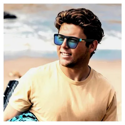 Produktbild von 3 Stück Herren Sonnenbrille polarisiert, UV400 Schutz, modische Sonnenbrille für Autofahren, Radfahren, Angeln
