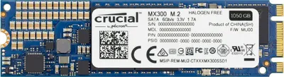 Produktbild von Crucial MX300, 1,05 TB, M.2, 530 MB/s