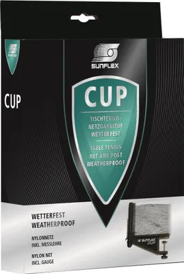 Produktbild von Sunflex Tischtennis Netzgarnitur CUP