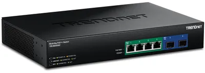 Obrázek produktu pro Trendnet TPE-BG5062, Nespravované, 2.5G Ethernet (100/1000/2500), Plně duplexní režim, Podpora napájení po Ethernetu (PoE), Instalace do racku