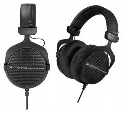 Produktbild von Beyerdynamic DT 990 PRO 250 OHM Black Limited Edition - Kopfhörer für offenes Studio