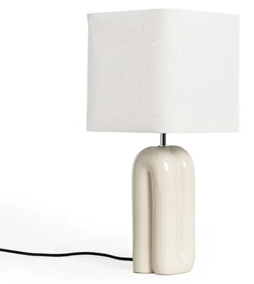 Produktbild von Tischlampe aus Keramik Vero Weiß 510 mm