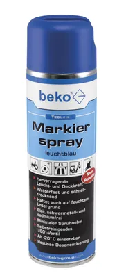 Produktbild von beko TecLine Markierspray 500 ml leuchtblau 294 3 500
