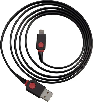 Produktbild von Peter Jäckel 14931, 1,5 m, Lightning, USB A, Schwarz, Gerade, Gerade