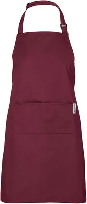 Produktbild von Küchenschürze 71 x 82 cm, 2 Taschen, verstellbar, für Kochen