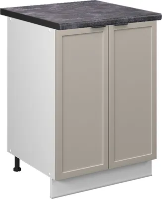 Imagen del producto de Mueble bajo de cocina Vicco Fame-Line GrisBeige 60 cm , ET Antracita, Model 50236