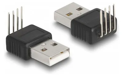 Immagine prodotto di Delock Adapter USB 2.0 Type-A Stecker zu 4 Pin 90° gewinkelt